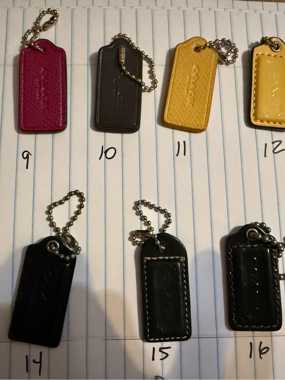 Coach replacement hang tags preloved
